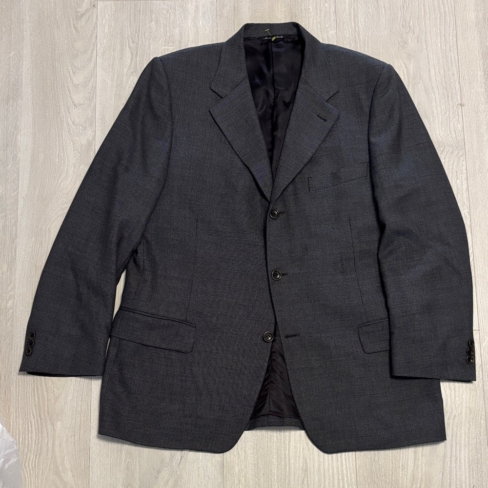 🔥BUNDLESALE 54R EU 46R Canali Super 120s Bloomingdale’s Sport Coat Jacket Blazer